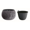 Prosperplast SANDY Bowl kvetináč 29 cm antracit DSK290