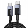 Kábel Ugreen USB typ C - USB typ C 2 m sivý