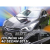 Plexi, ofuky Hyundai i40 4D 2011 =>, sedan přední + zadní