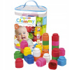 Penové bloky, puzzle - Clementoni Clemmy Soft Blocks Bag 24 ks (Clementoni Clemmy Soft Blocks Bag 24 ks)