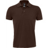 SOL'S | Prime Men, Pánske polo, hnedá choc., 4XL
