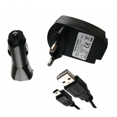 4-in-1 mini USB nabíjačka (univerzálna nabíjačka)