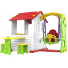 Ramiz Záhradný domček 3 v 1 pre deti Červená strecha