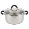 Hrniec, kastrol - Pot 22cm 4.0L Nerezový Kinghoff KH-4345 (Hrniec, kastrol - Pot 22cm 4.0L Nerezový Kinghoff KH-4345)