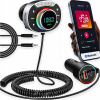 BLUETOOTH AUDIO VYSIELAČ FM MP3 BT RÝCHLA NABÍJAČKA USB QC 3.0 + C PD RGB