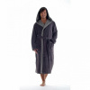 unisex savý župan Vestis 3959 Tampa DUO 9551 antracit - XL antracit