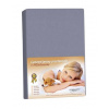 Bellatex Jersey plachta s elastanom tmavo sivá 140x200