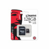128GB microSDXC/HC Kingston UHS-I U1 45R/10W SDC10G2/128GB SDC10G2/128GB