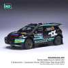 Model IXO Škoda Fabia Rally2 #22 Greensmith/Andersson WRC Safari Rallye Kenia 2024 1:43