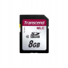 Transcend 8GB SDHC (Class 10) MLC průmyslová paměťová karta (bez adaptéru], 20MB/s R, 16MB/s W (TS8GSDHC10M)