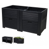 Progarden Vyvýšený záhon antracit 150 x 76 x 78 cm KO-Y54401010