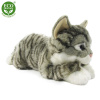 RAPPA Plyšová tabby mačka sivá 42 cm ECO-FRIENDLY (8590687221154)