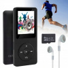 MP3 Bedee Prenosný MP3 prehrávač s Bluetooth, čierny, 16 GB
