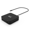 PORT CONNECT USB-C Dokovacia stanica 10v1, 2x4K Display Port, 5x USB-A, USB-C 85W PD, Ethernet, SD 901907