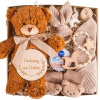 DARČEK NA BABY SHOWER BOX pre bábätká plyšová hračka hryzátko sada výbavičiek