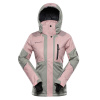ALPINE PRO DEARA ŠEDÁ DÁMSKA LYŽIARSKA BUNDA S MEMBRÁNOU PTX SNOW XS
