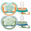 Philips Avent cumlík Ultra air Nighttime zelená 2ks