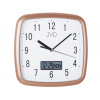 Nástenné hodiny JVD DH615.5 met. rose