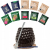 Sada Yerba Mate Green 500 g Tykva Bombilla 10x50 g