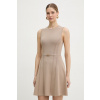 Marciano by Guess šaty s rozšíreným strihom s viskózou KASHU G6GK65.Z0762 béžová 42