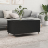 Konferenční stolek černý 90 x 44,5 x 45 cm kompozitní dřevo Černý 830965