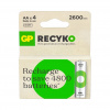GP ReCyko AA 2600mAh 4ks 1032224260