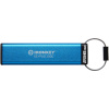 Kingston Technology IronKey Keypad 200 USB kľúč 256 GB USB Typ-A 3.2 Gen 1 (3.1 Gen 1) Modrá (IKKP200/256GB)