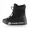 ALPINE PRO PRIBA ČIERNA DÁMSKA ZIMNÁ OBUV SO ZATEPLENOU PODŠÍVKOU 41