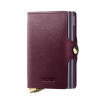 Dvojité púzdro na karty SECRID PREMIUM Twinwallet Dusk Bordeaux