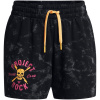 Under Armour Armour Pjt Rck Undrgrnd Terry Shorts Gym Short Womens Black 14 (L)