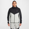 Nike Tech Fleece pánska mikina Black/Grey CB XL