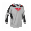 Dres KINETIC SYM, FLY RACING - USA 2025 (sivá/červená/čierna) L