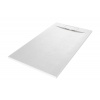 AQUATEK SMC EROS 140 x 80cm obdĺžniková sprchová vanička extra nízka, polymér, biela, SMCEROS140X80
