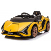 Eljet Detské elektrické auto Lamborghini Sian žltá