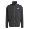 adidas Multi Essentials Full-Zip Fleece Jacket Mens Black XL