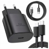 NABÍJAČKA SIEŤOVÁ PD 25W RÝCHLE NABÍJANIE PRE SAMSUNG + KÁBEL USB-C 1.8M