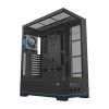 Počítačová skriňa Darkflash DY451L PRO s ventilátorom (čierna)