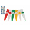 SMĚR KAZOO plastový foukací hudební nástroj 12cm 3 barvy