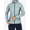 Bunda dámska Columbia Powder Pass II Hybrid Hooded Jacket - crushed blue/everblue