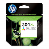 HP 301XL High Yield Tri-color Original Ink Cartridge atramentová náplň 1 kusov Originál Vysoký (XL) výnos Azúrová, Purpurová, Žltá (CH564EE)