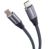 PREMIUMCORD USB-C kabel (USB 3.2 Gen2x2, 5A, 100W, 20Gbit/s) 3m, Šedá ku31cr3