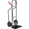Rudla na vrecia s lyžinami, čierna ,lopata š x h 450 x 350 mm, čierna EUROKRAFTpro