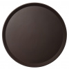 Cambro Protišmykový okrúhly podnos 405 mm, hnedý | CAMBRO, Camtread