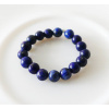 Prsteň z liečivého kameňa lapisu lazuli na gumičke 3 (Náramok na gumičku s minerálom - lapis lazuli)