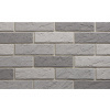 IZOFLEX Fasádny tehlový obklad 4120 “3 greys” mix BRICK Rozmery: 240 mm x 52 mm, Povrch: kamenný