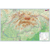 Podložka na stôl KARTON PP s mapou Slovenska 40x60cm