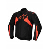 Textilná bunda Alpinestars T-Jaws v4 WP čierna/červená XXL
