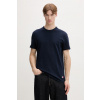 Tommy Jeans basic tričko pánske bavlnené DM0DM22529 tmavomodrá L