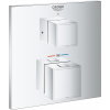 Grohe Grohtherm Cube sprchová batéria podomietková s termostatom StarLight Chrome 24153000