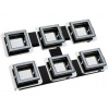 Svietidlo LED bodové HL0360070006 6x5W chróm